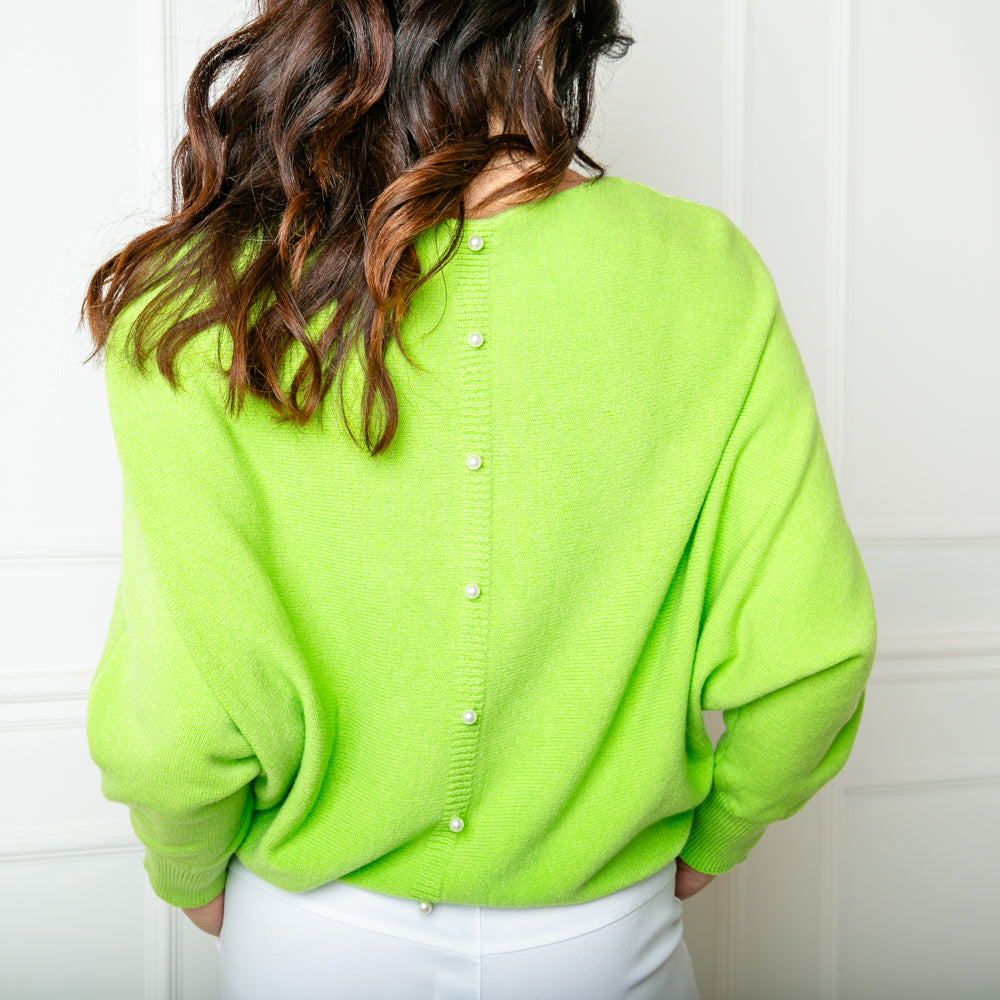 Pearl Back Jumper